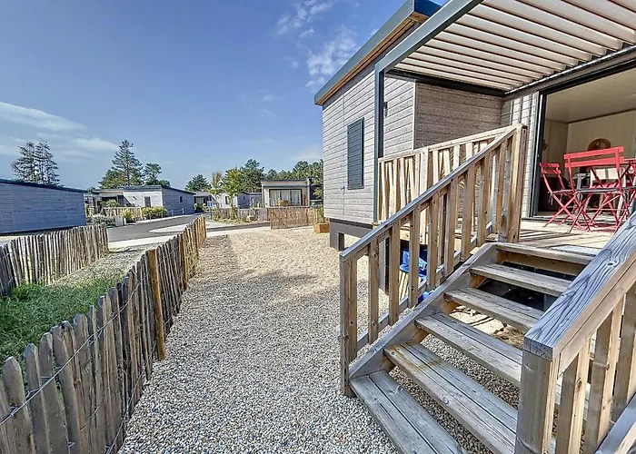 Domek alpejski Cozy A - 4 Pers, Piscine Chauffee, Proche Et Commerces - Fr-1-361-538 Jullouville-les-Pins